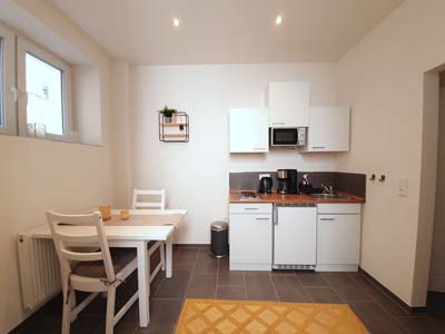 Apartment mit Küche