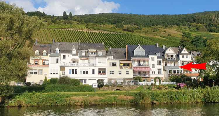 Ferienwohnung Waldecks Moselparadies mit Balkon und Moselblick